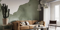 Pseudo Sage Watercolor Wall Mural - Giffywalls
