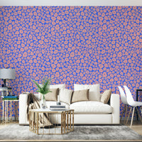 A detailed shot of the print showing the soft, textured quality.

