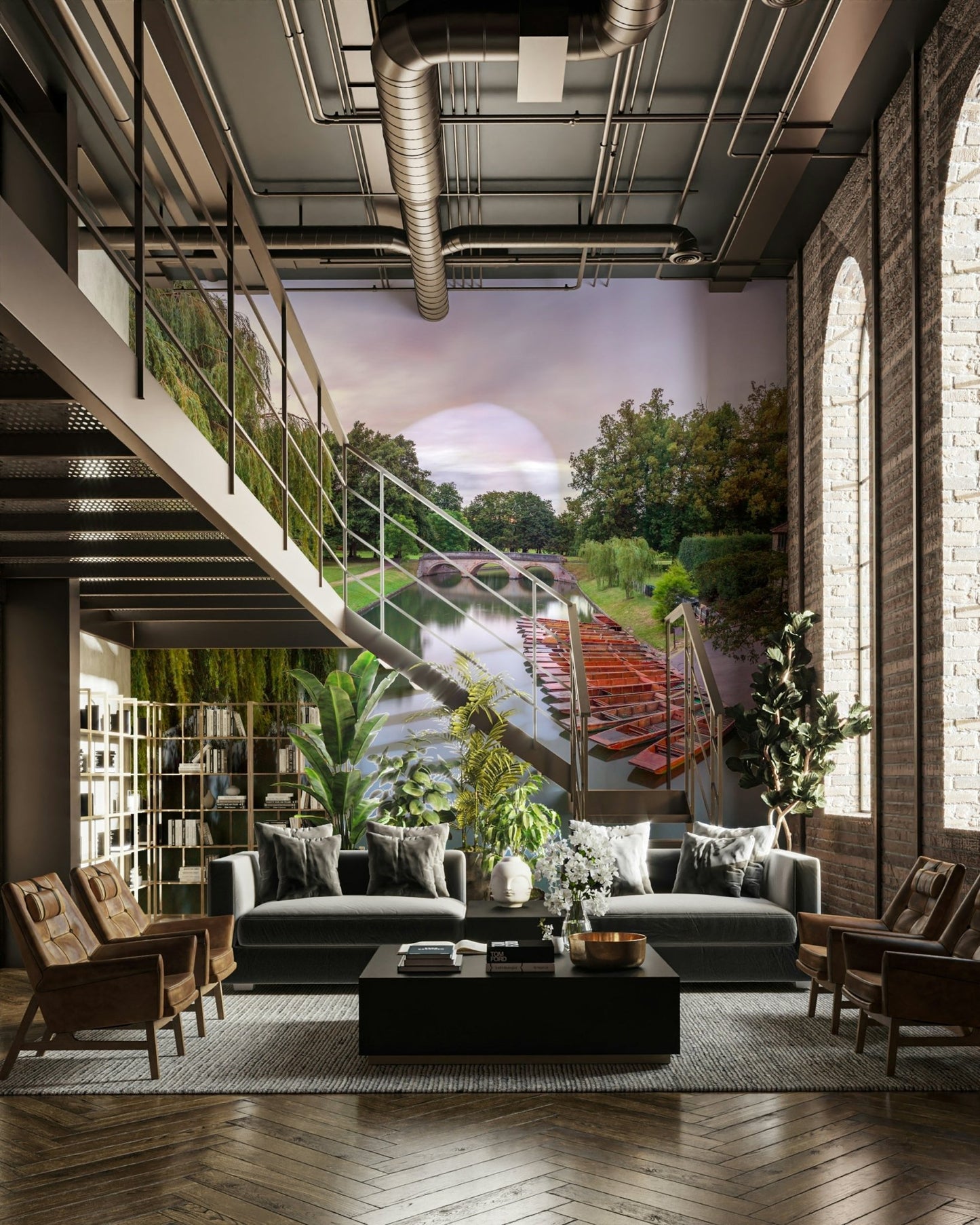 The design has a beautiful, natural aesthetic.

