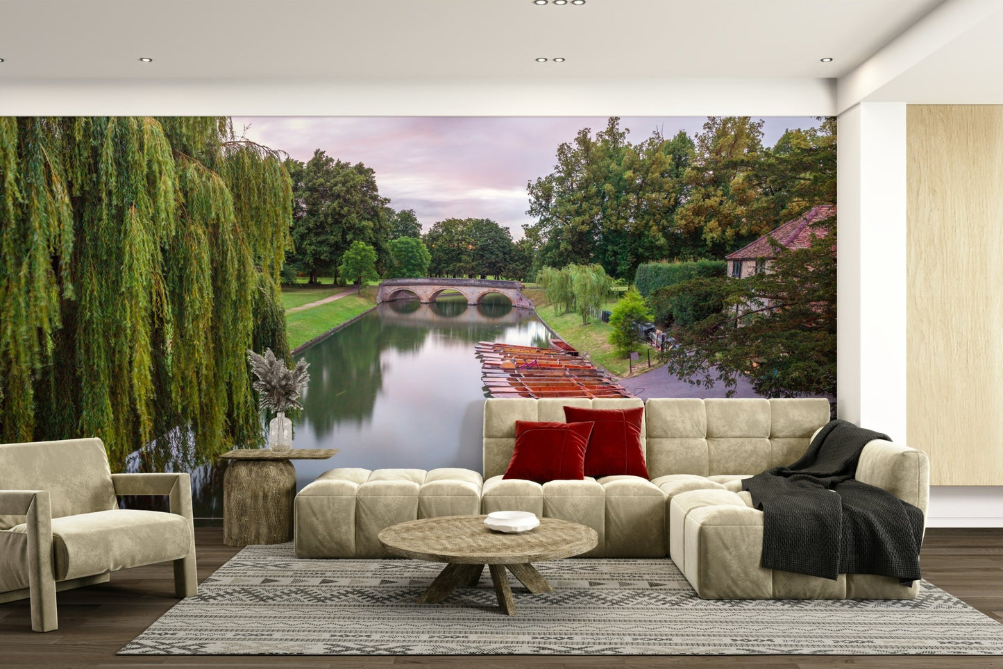 The overall feel is quiet and serene.

