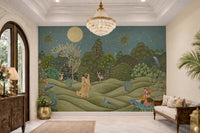 Purnima Paradise Wall Mural, GD7532