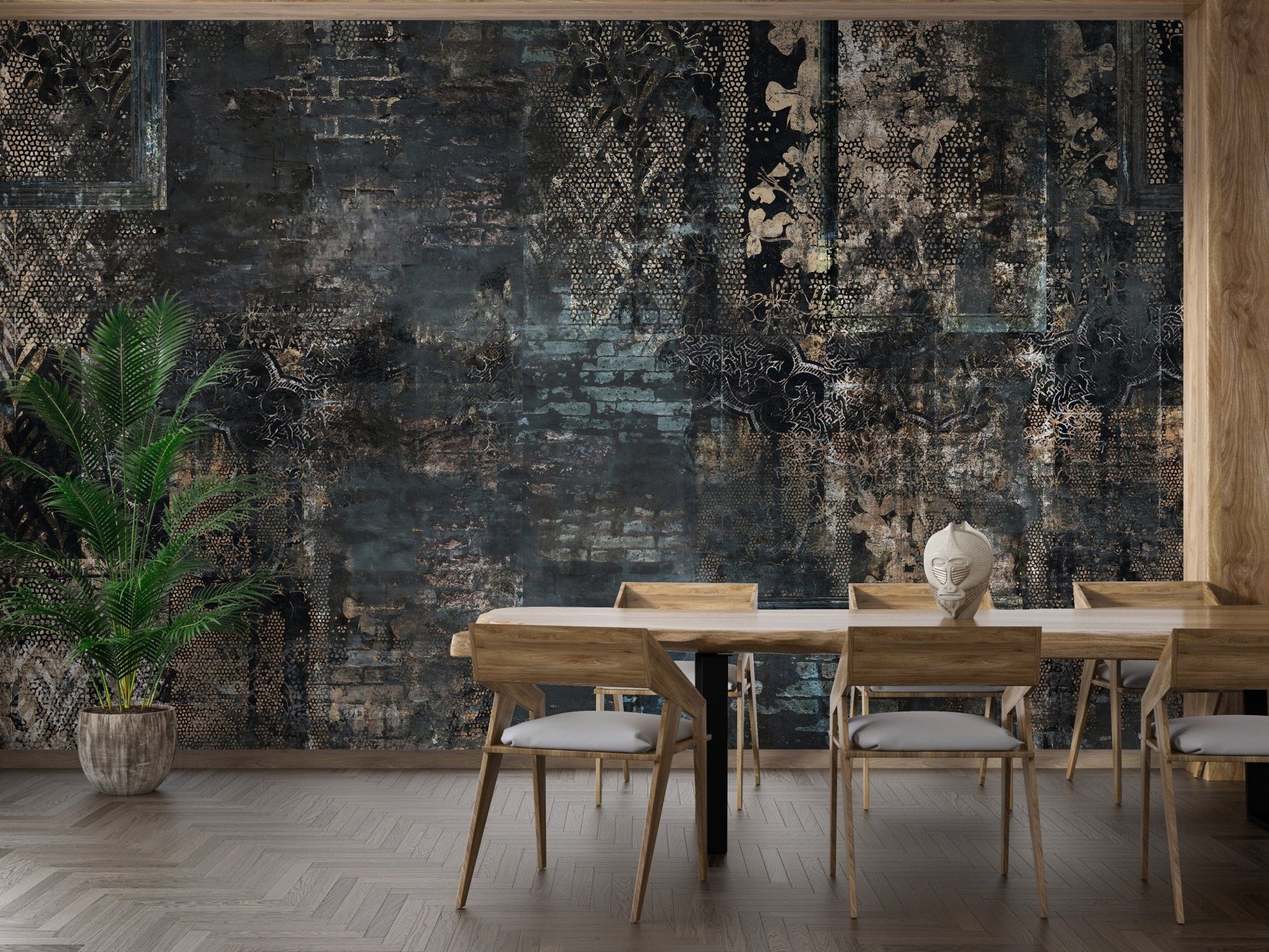 Quirky Plaid Pattern Wallpaper Murals - Giffywalls A320
