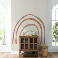 Beige and brown rainbow kids print GD2930

