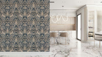 A beautiful modern art wall mural of delicate lines., GD5827