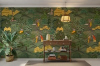 Vrindavan Leela wallpaper for walls

