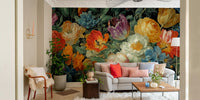 Dutch master flower painting style GD3158
