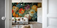 Vibrant floral pattern wallpaper GD3158
