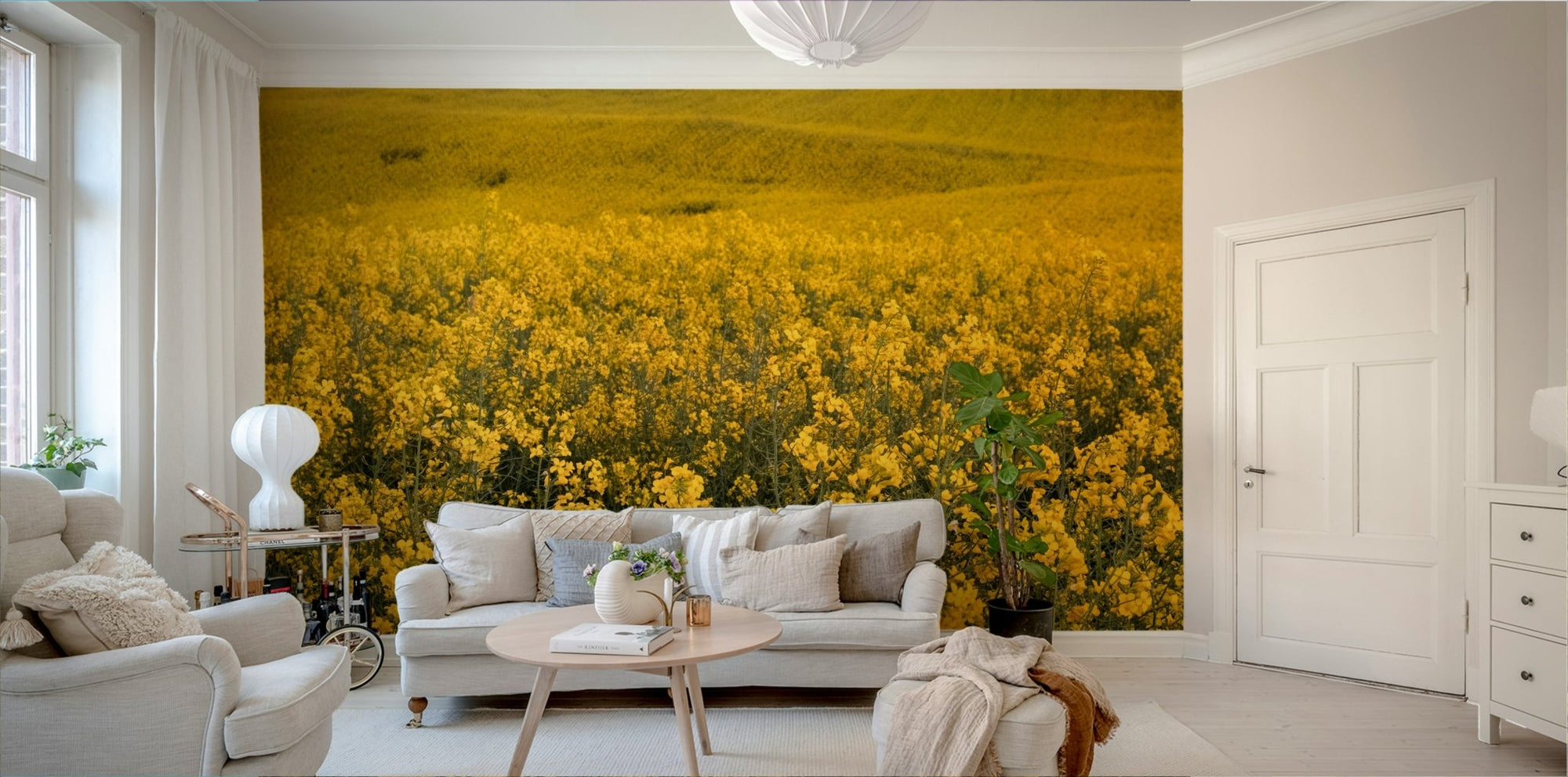 A vibrant and uplifting wall mural. GD3190
