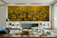 Suitable for a living room, dining area, or a nature-inspired, cheerful interior.
