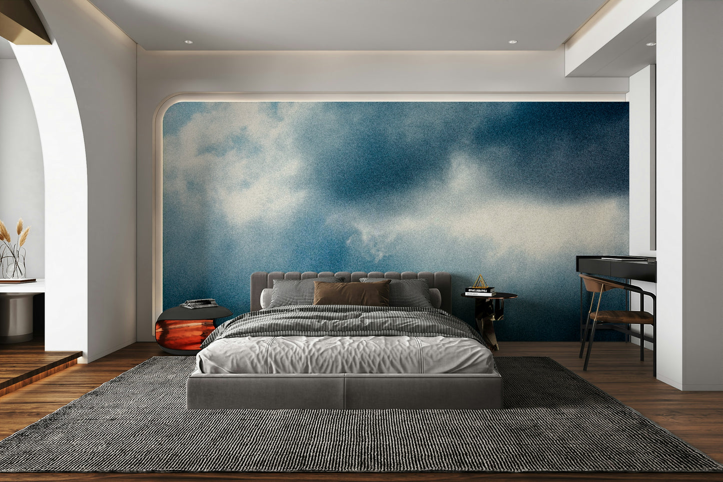Rain Wall Mural