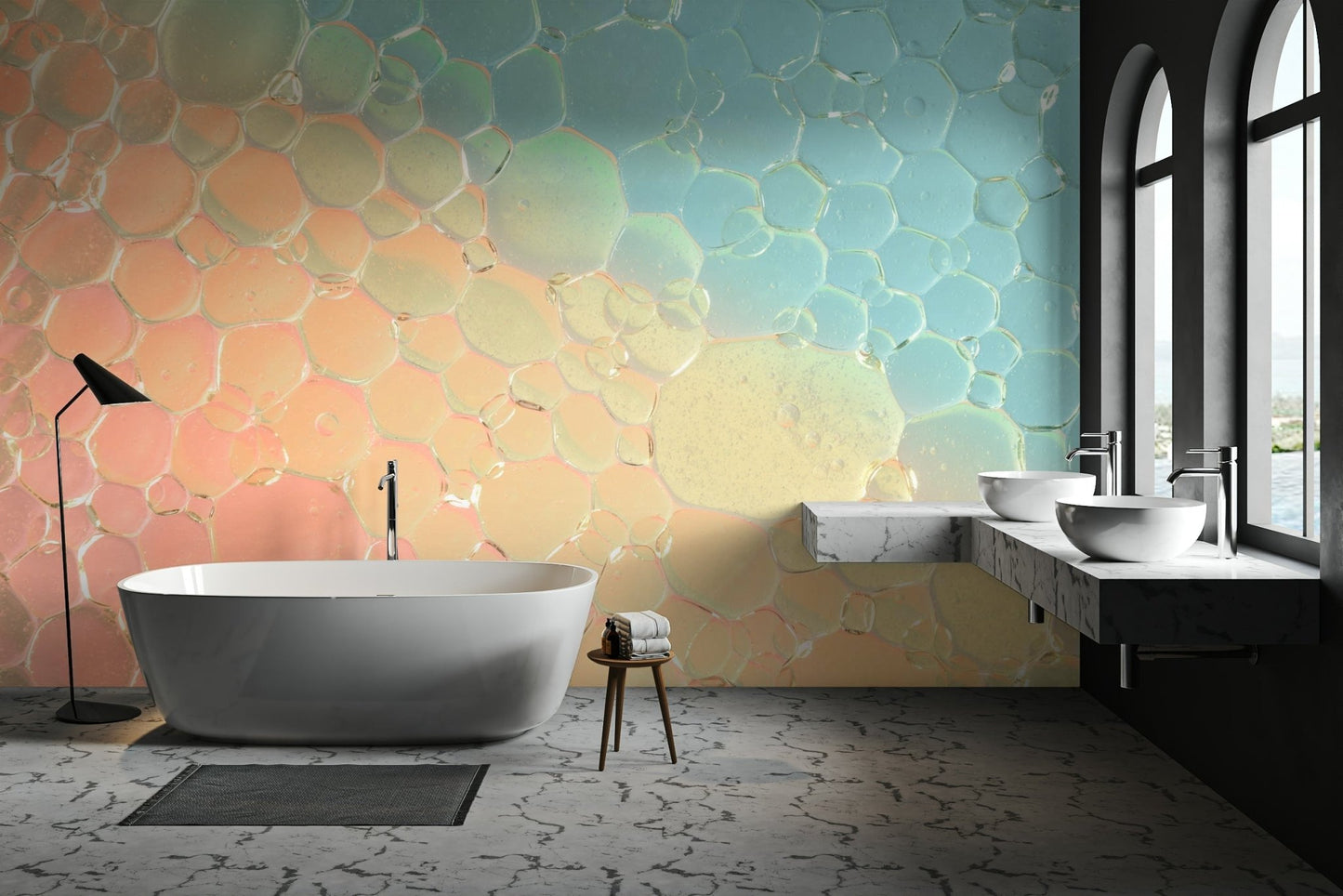 Cheerful energy aesthetic.

