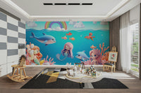 Rainbow reef, detailed view

