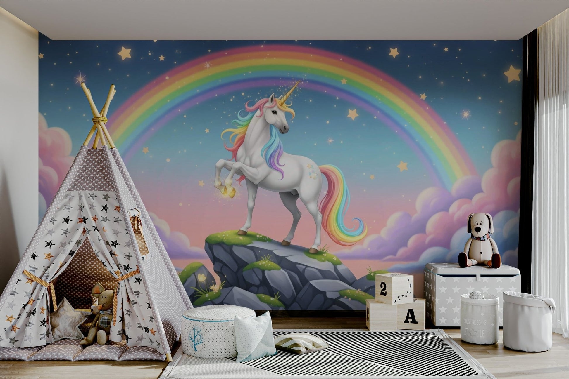 The image has a calm, tranquil mood.

