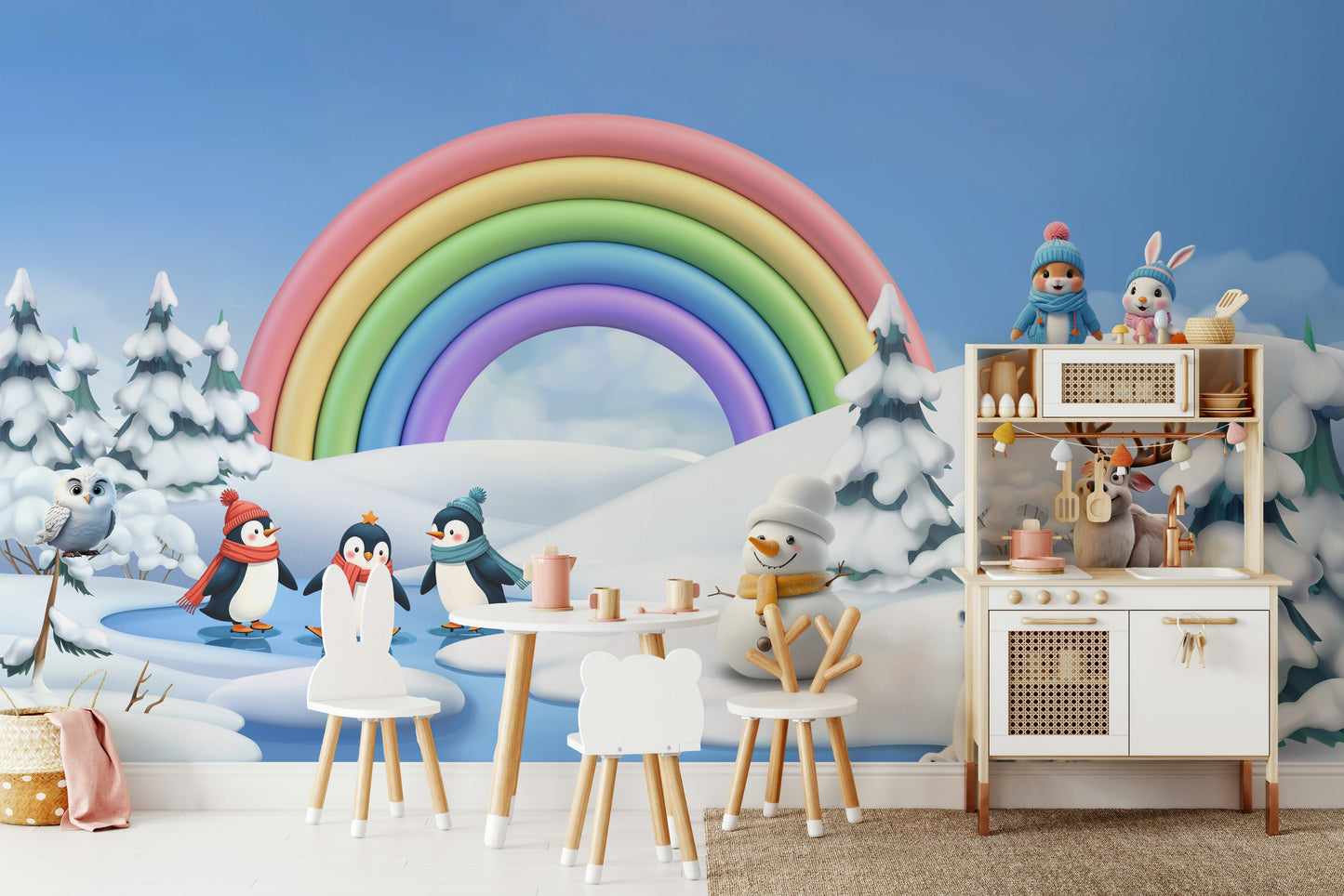 The image feels peaceful and restful.

