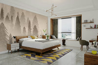 Sepia wallpaper with rainforest vibes