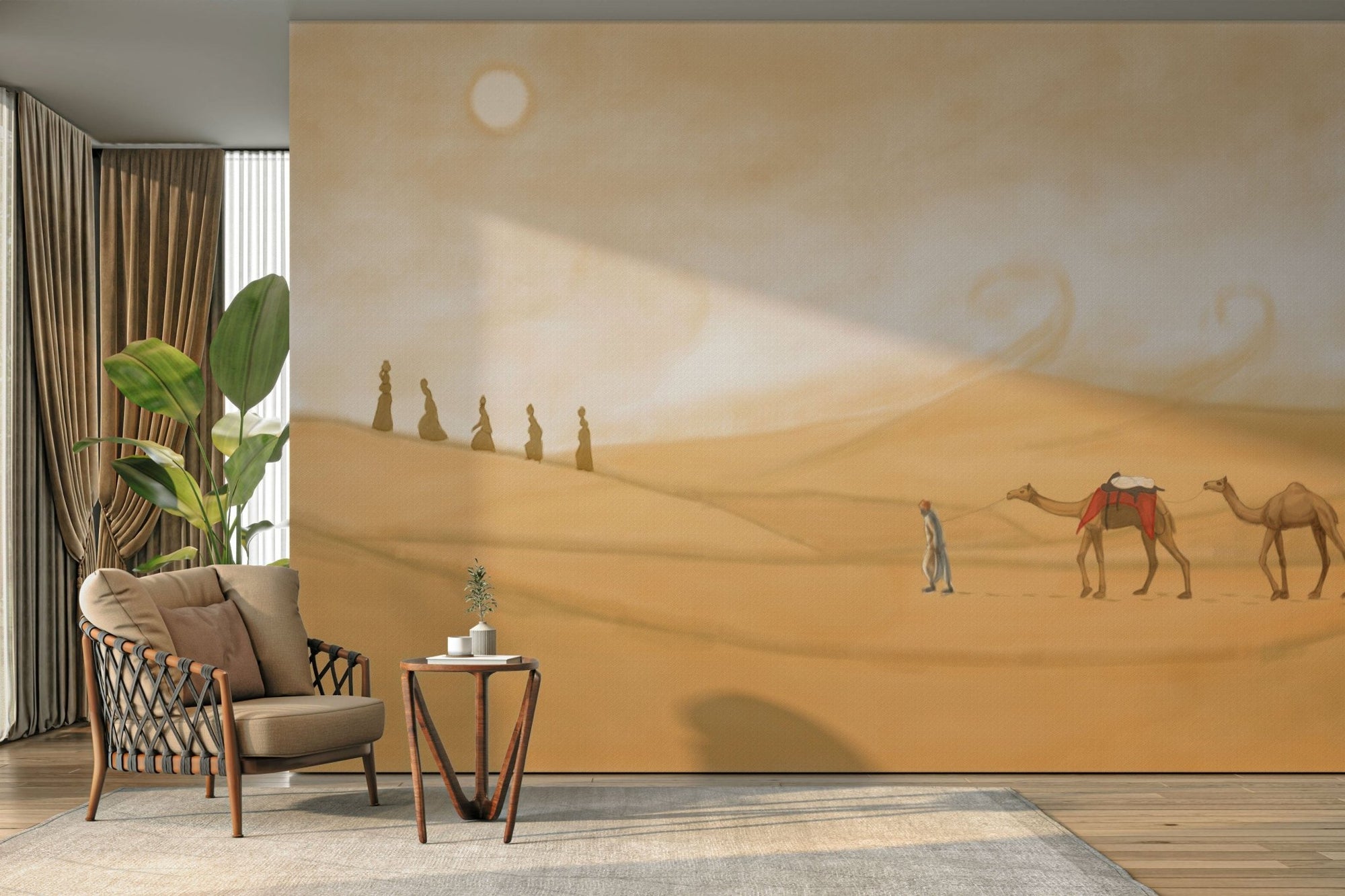Rajasthan Desert Wallpaper Mural A843