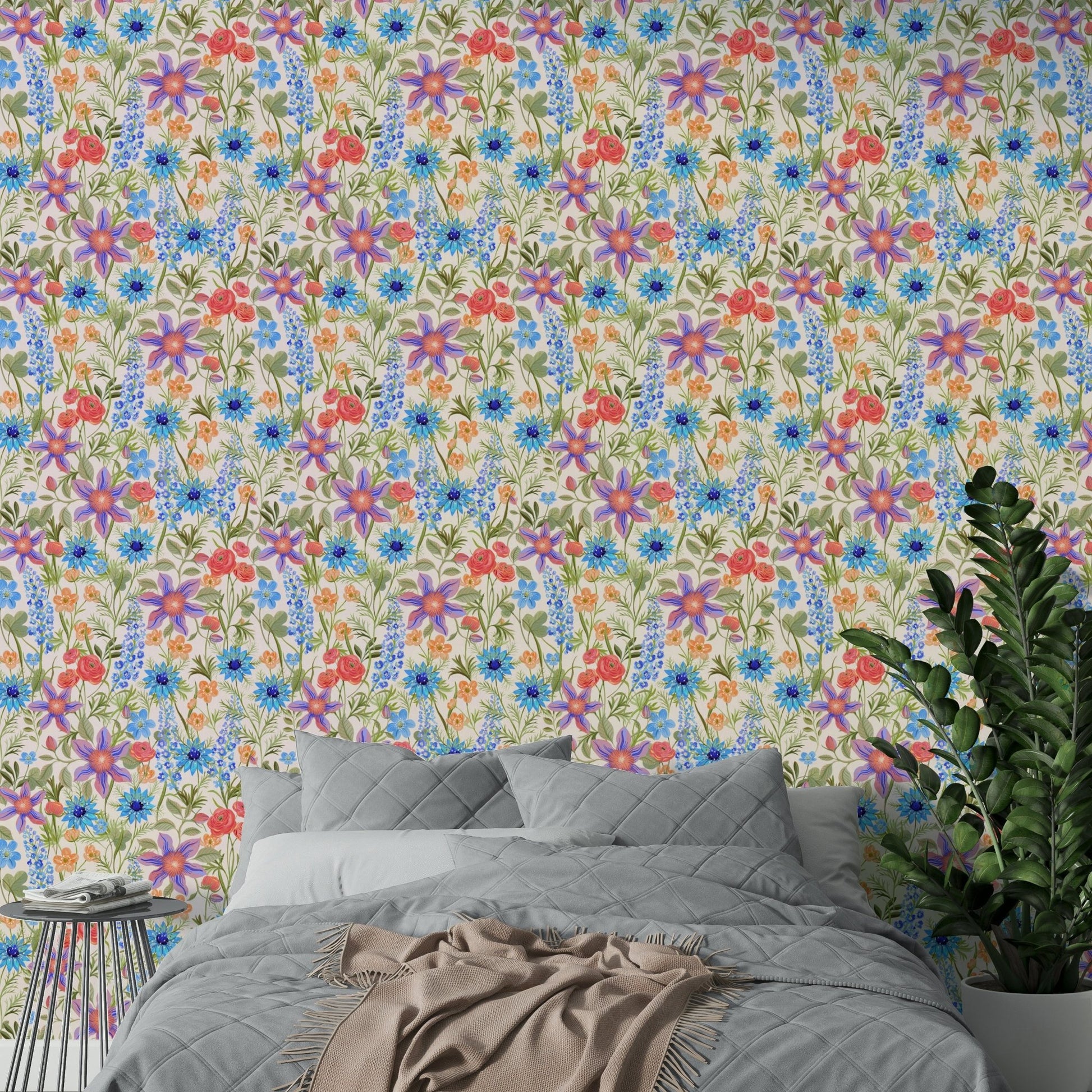 Vintage-inspired wallpaper for walls

