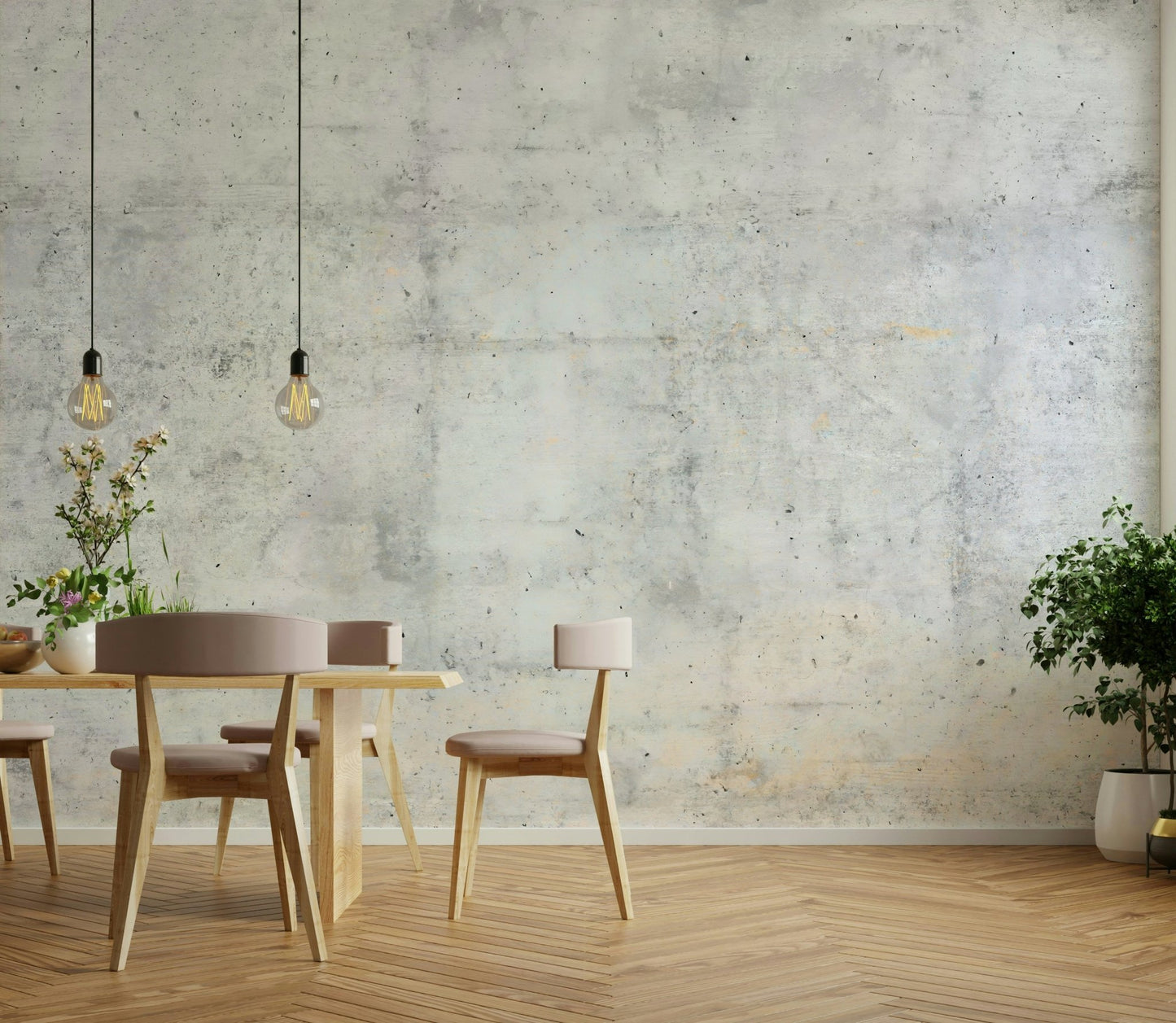 Raw Concrete Texture Wall Mural