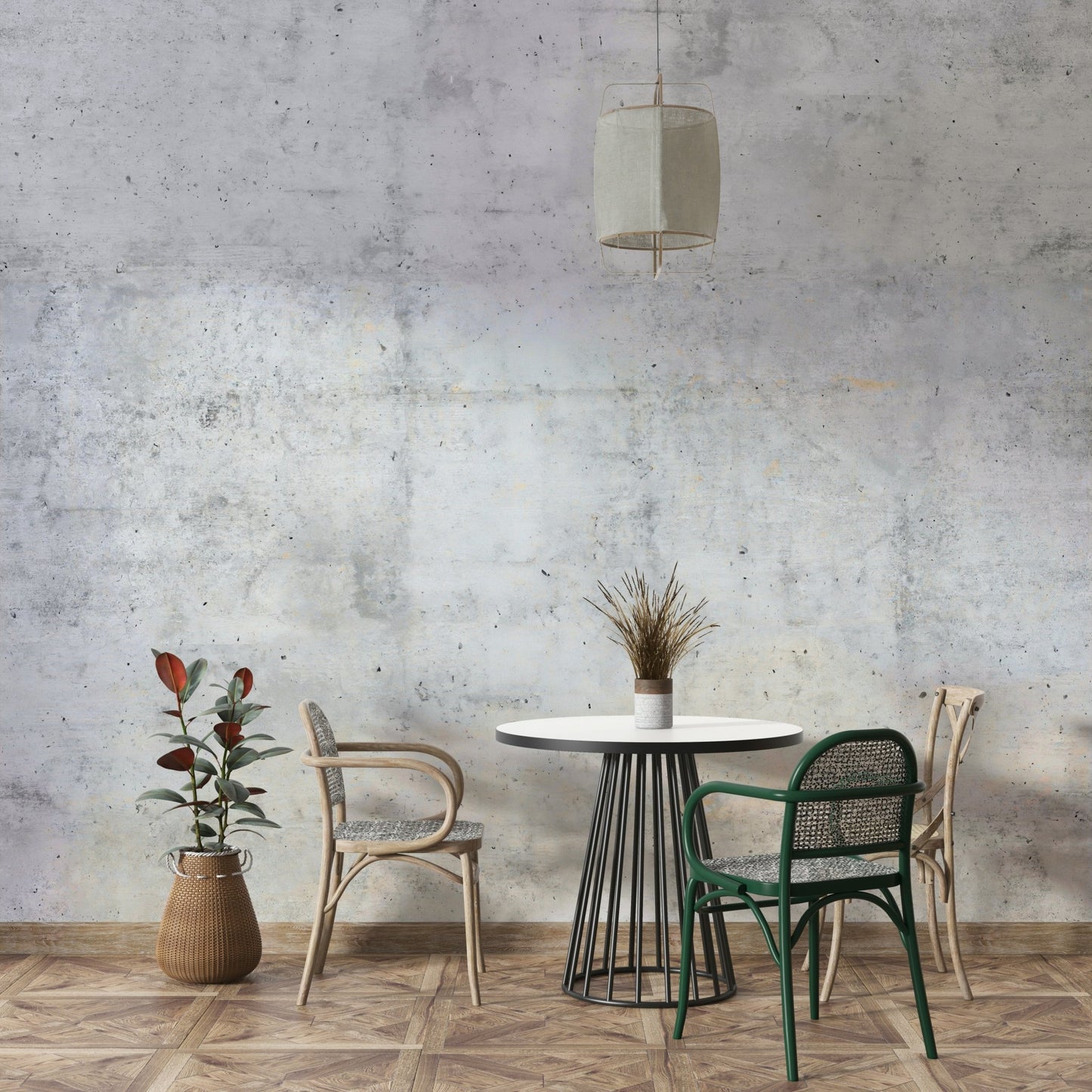 Raw Concrete Texture Wall Mural