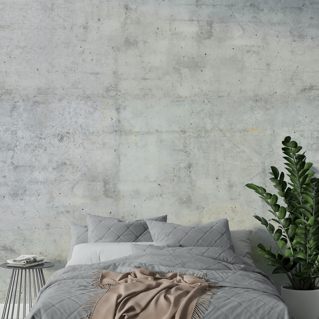 Raw Concrete Texture Wall Mural