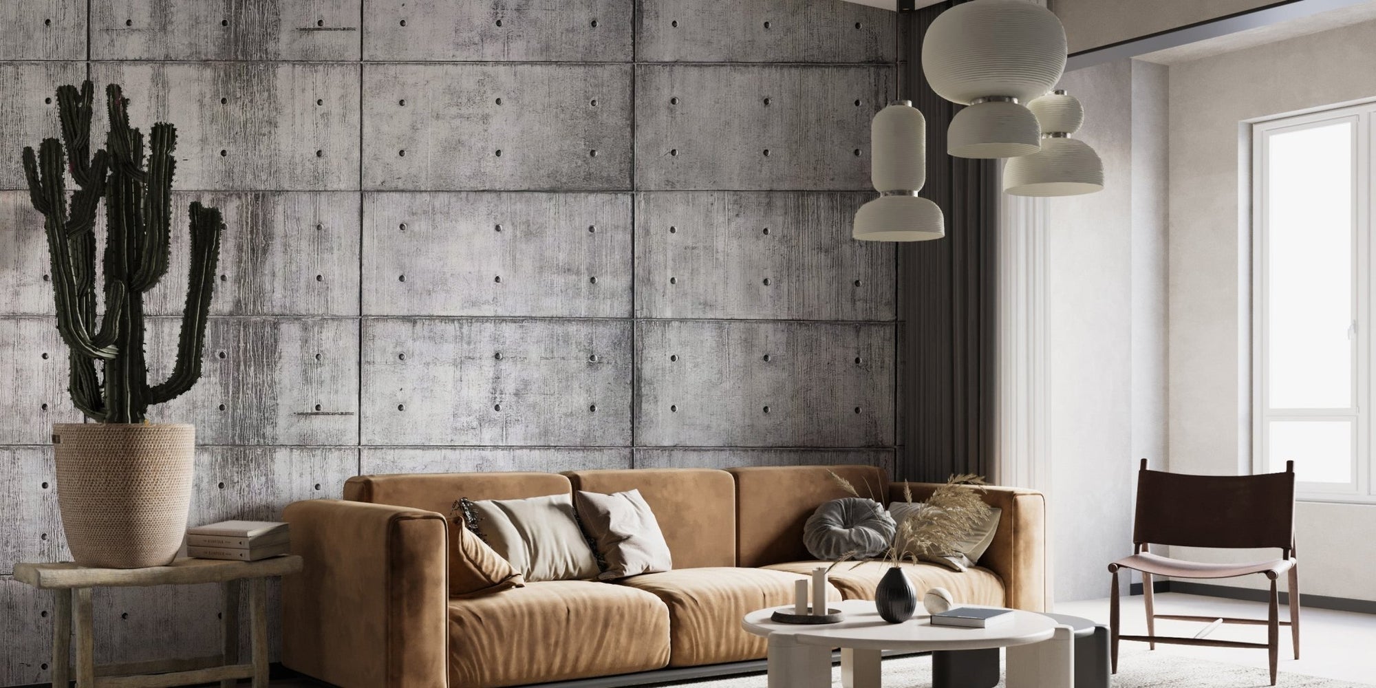 Raw Concrete Wallpaper Mural C414