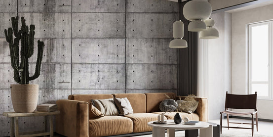 Raw Concrete Wallpaper Mural C414