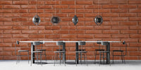 Red brick mural wallpaper with classic charm brick-13
