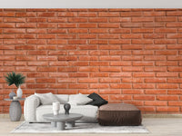 Red brick wallpaper for loft-inspired spaces brick-13
