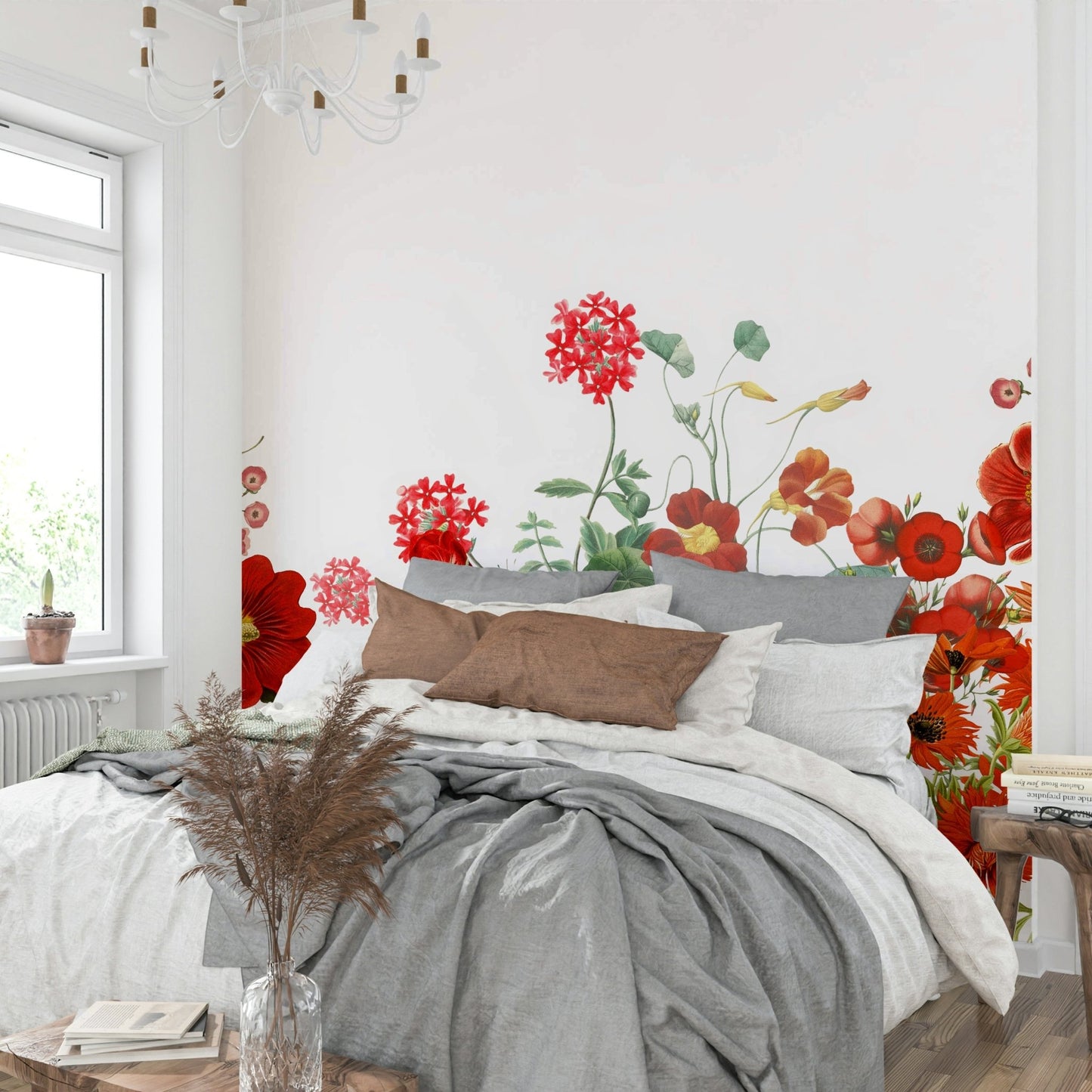 The style is painterly or has an antique feel.

