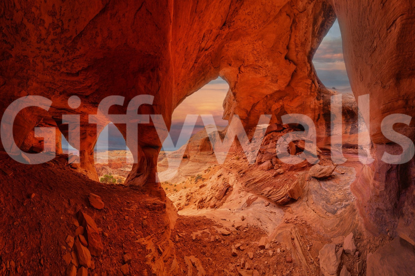 A high-quality minimalist wall mural for walls.
