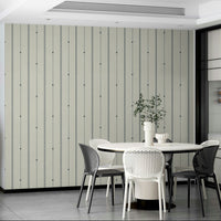 Subtle stripes in buttercream and blue for elegant wall decor., GD2066