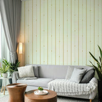 Elegant minimal stripes of mustard and buttercream colo