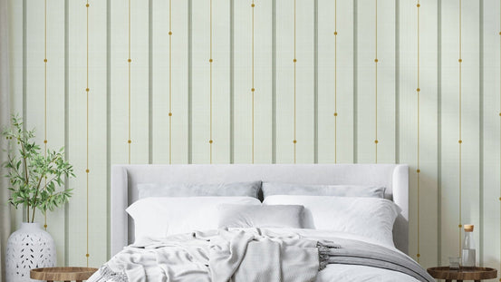 Refined minimal stripes earthy wallpaper for modern interiors., GD2070