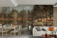 Atmospheric reflection wallpaper
