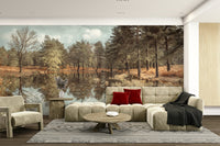 Serene still water wall art

