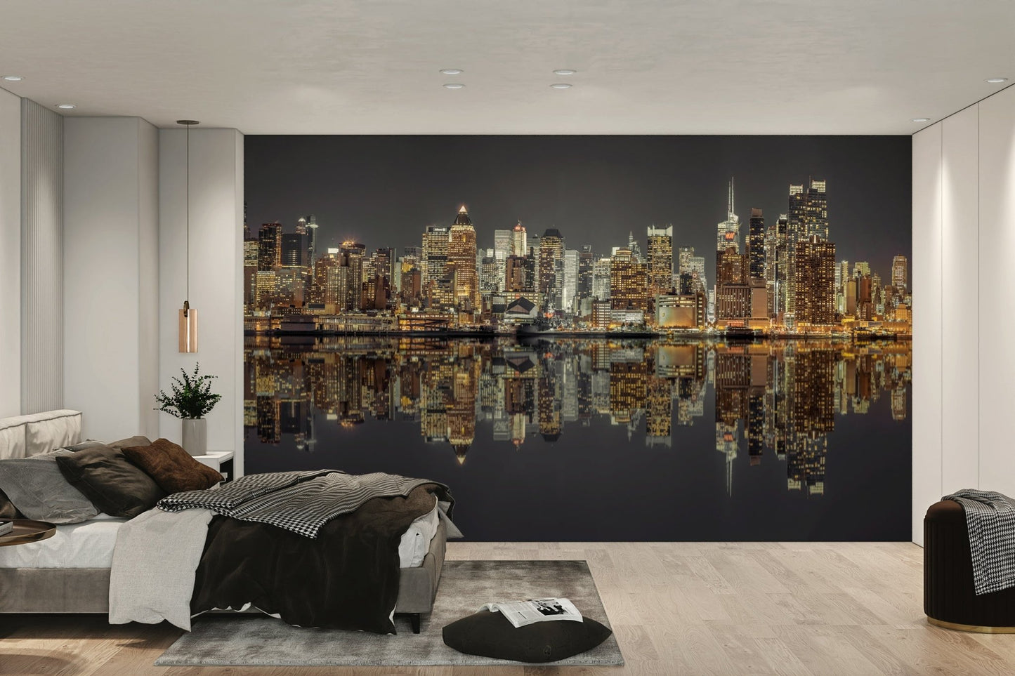 Dramatic urban landscape wallpaper.

