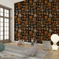 Rich color palette with touches of velvet, gold, or fine fabrics.

