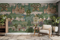Traditional royal parade wall mural

