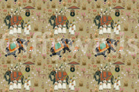 Regal Indian Procession Wall Mural