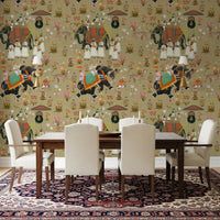 Regal Indian Procession Wall Mural