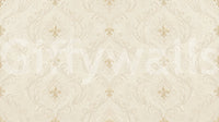 Elegant scroll pattern defines the Regal Scrollwork Elegance wall mural surface