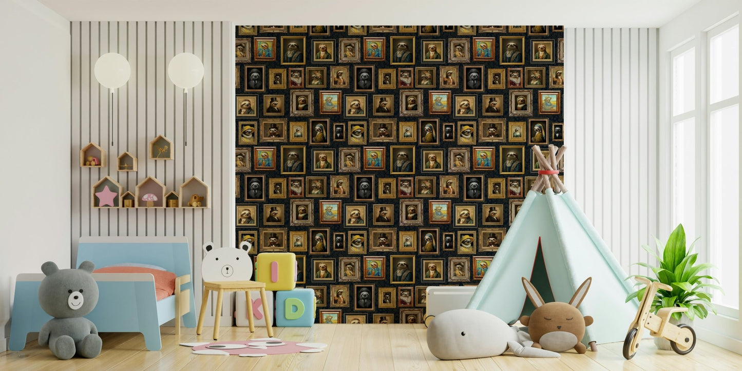 High-resolution artistic rendering of sloths.

