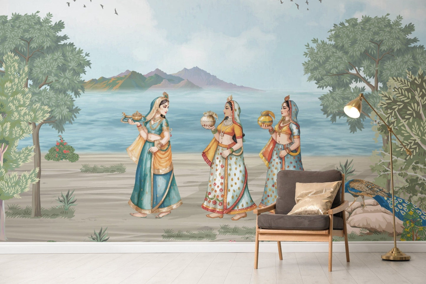 Regal Women Rajputi Wallpaper