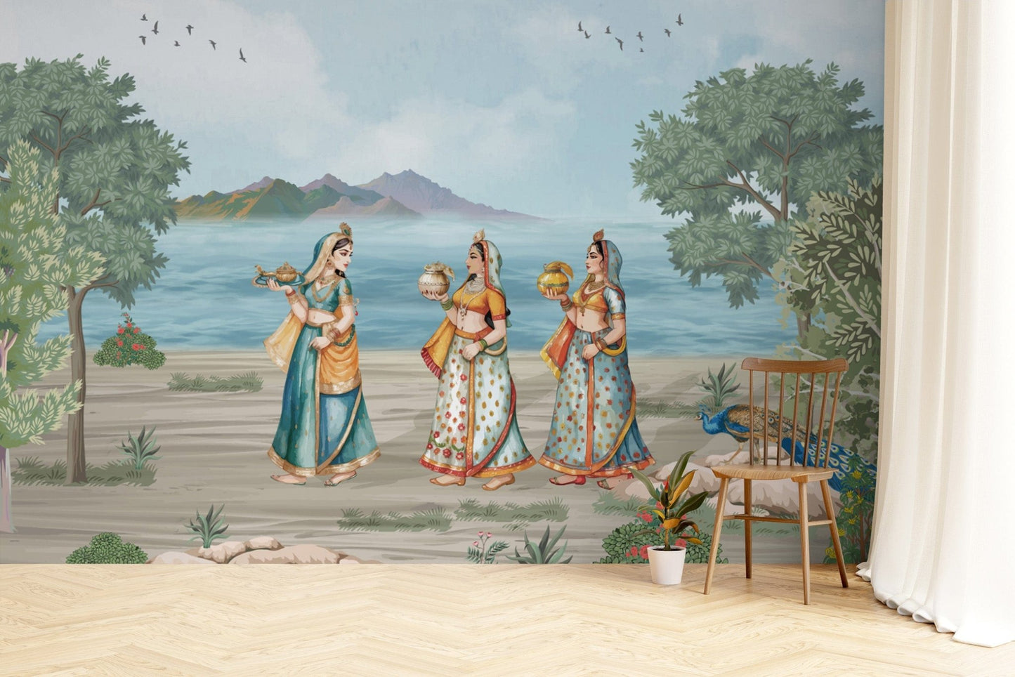 Regal Women Rajputi Wallpaper