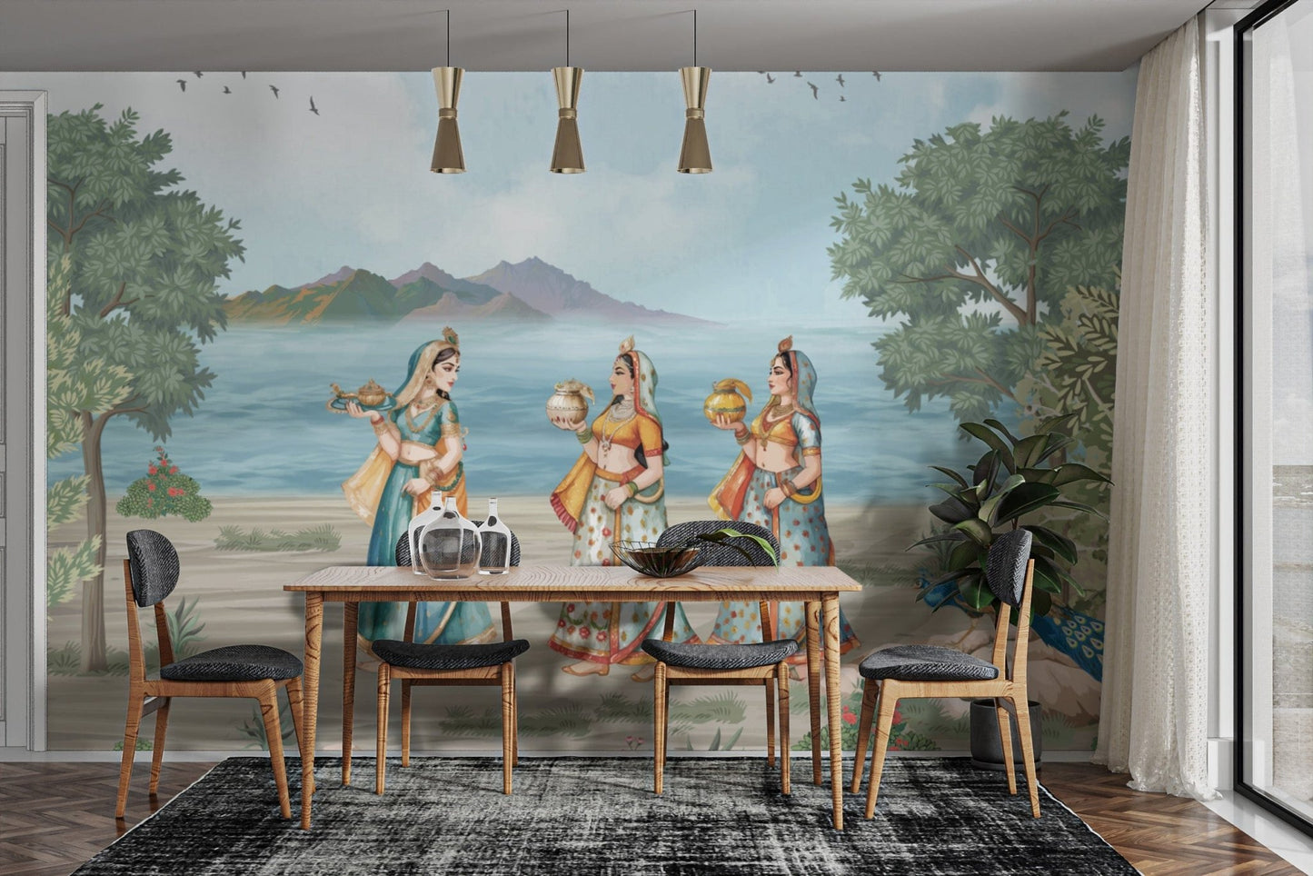 Regal Women Rajputi Wallpaper