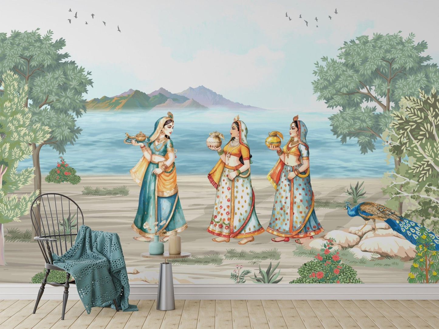 Regal Women Rajputi Wallpaper