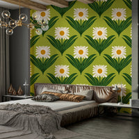 Features stylized daisy floral motifs. GD3247

