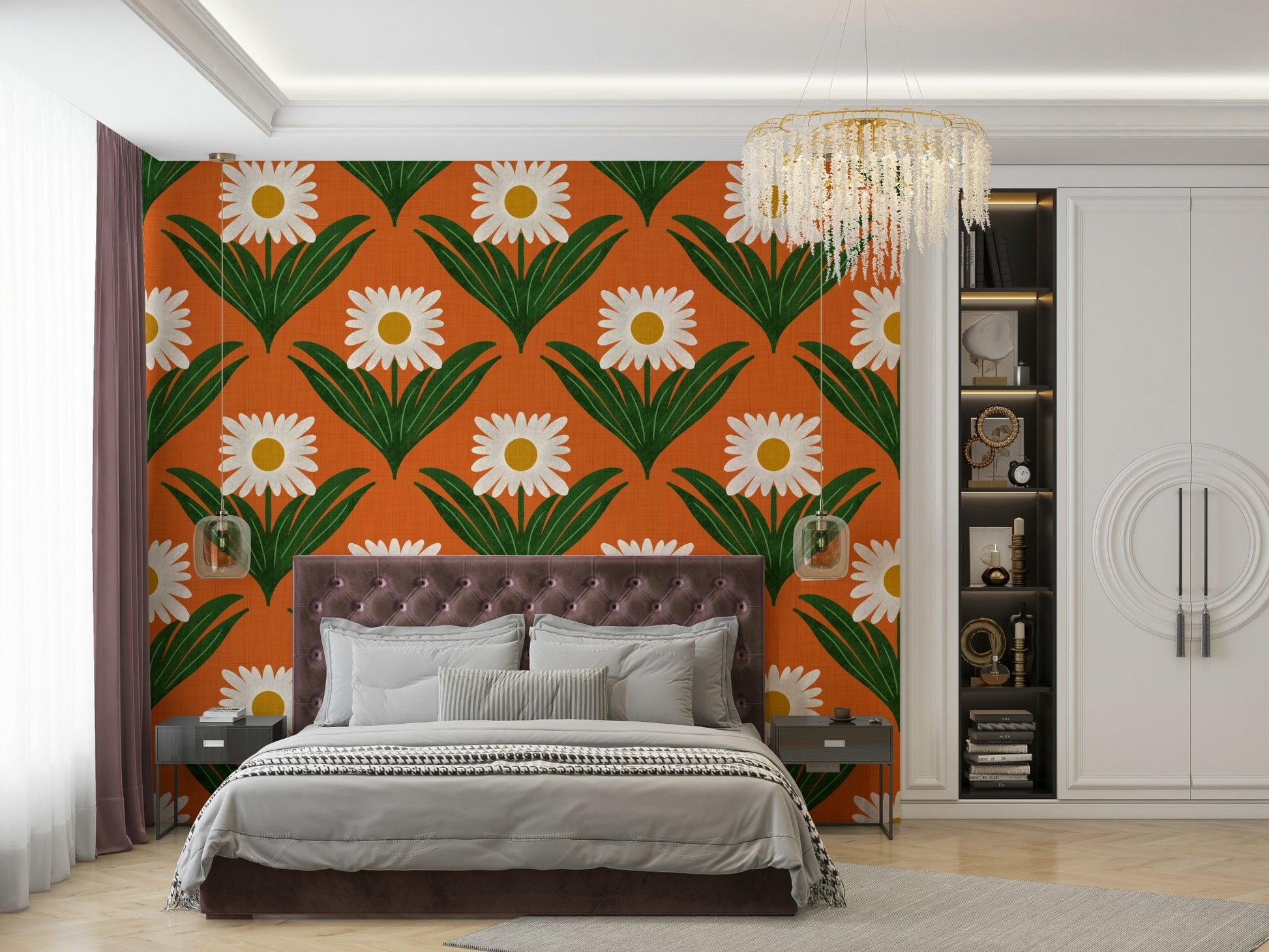 The color palette includes cheerful colors set against an orange background. GD3249

