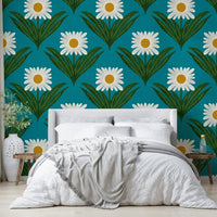 The texture appears smooth and graphic, like a vintage print.
