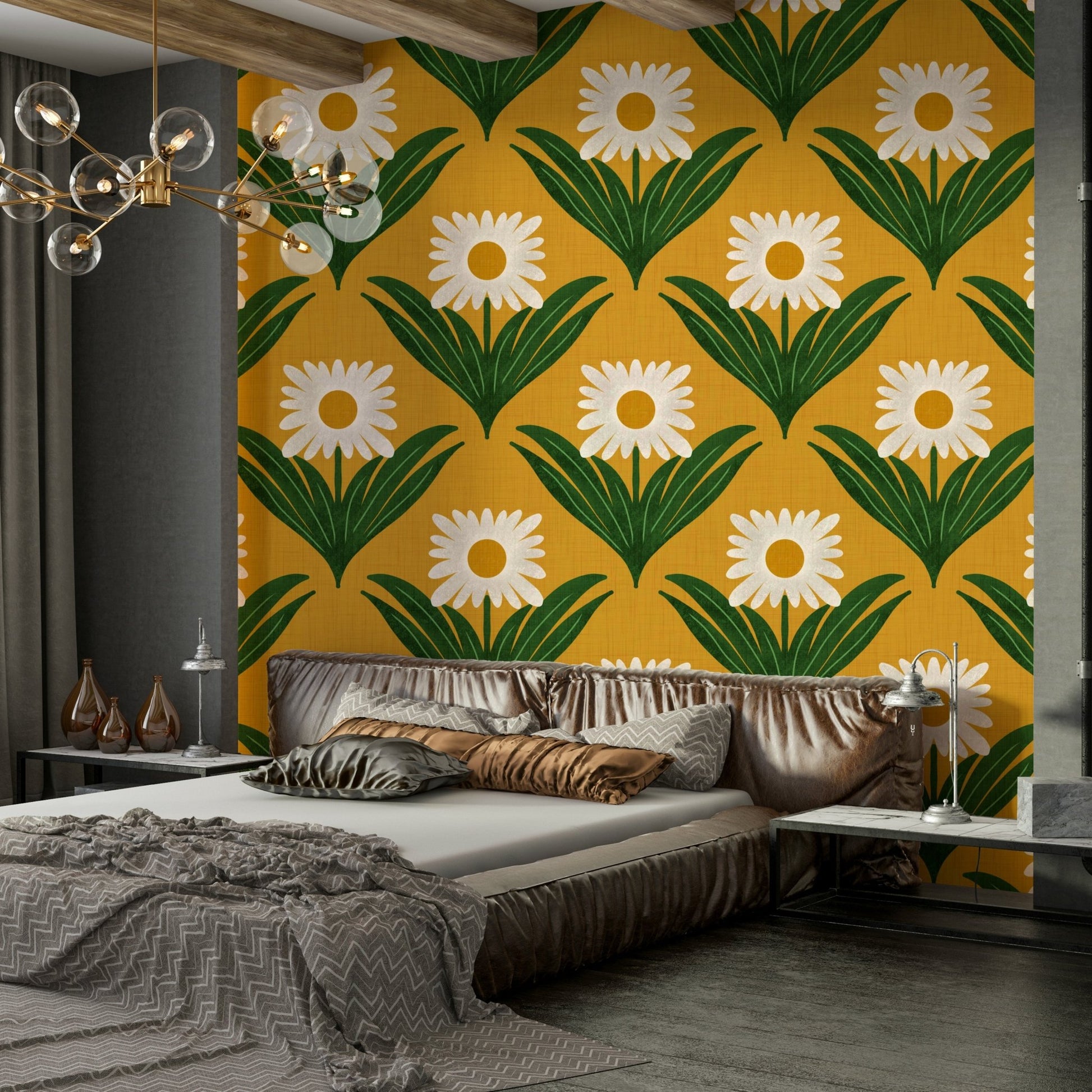 Captures the essence of the groovy, floral-powered 70s. GD3250
